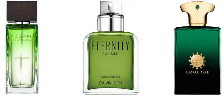 Azzaro Solarissimo Levanzo Calvin Klein Eternity for Men Amouage Epic